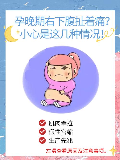 孕期肚子右边隐隐作痛，是正常生理反应还是危险信号？-第1张图片-郑州医学网