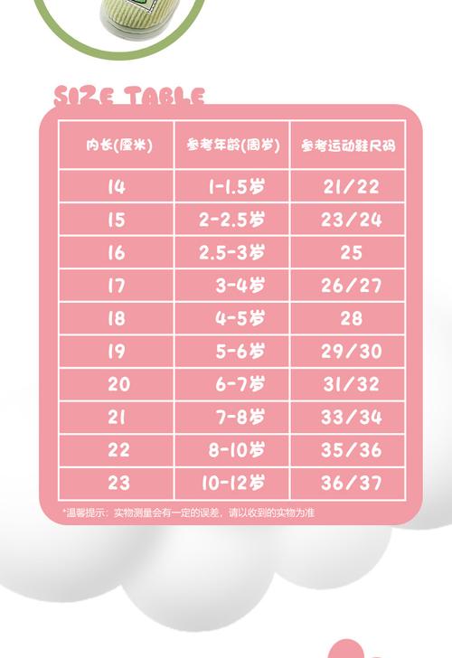 儿童脚长和鞋码对照表到底该怎么看？不同年龄段的孩子选鞋码要注意什么？-第2张图片-郑州医学网