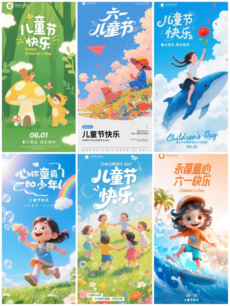 六一儿童节祝福语图片，哪些创意设计能让孩子更开心？-第2张图片-郑州医学网